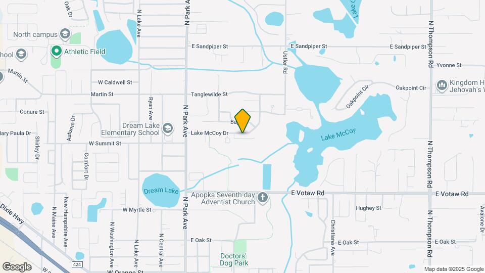 313 McCoy Village Ct Map and Location Details