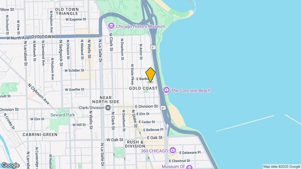 1313 N Ritchie Ct-Unit -2303 Map and Location Details