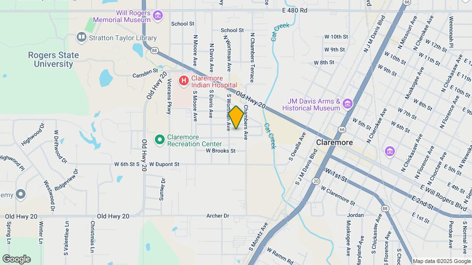 1208 W Haskell St Mapa y Detalles de la Ubicación