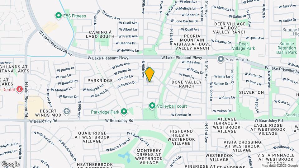 20509 N 94th Ln Map and Location Details