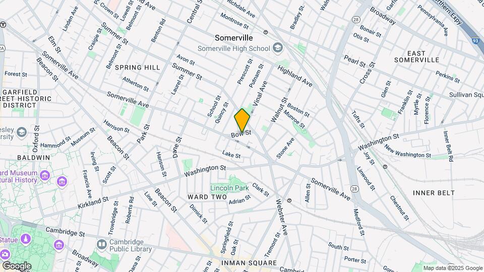 56 Bow St, Unit 64-C Map and Location Details
