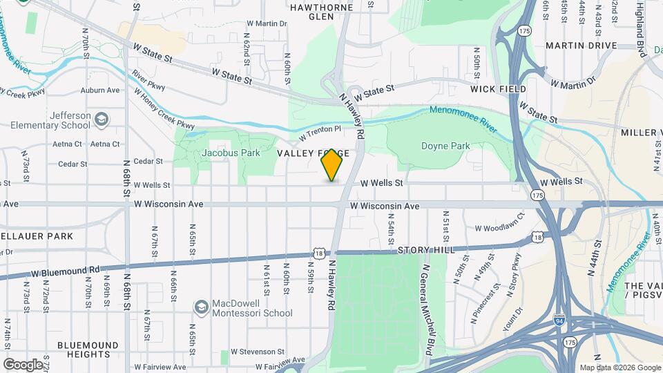 5725 W Wells St Mapa y Detalles de la Ubicación