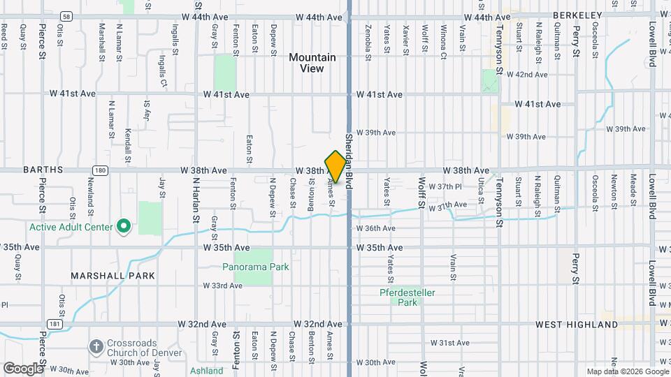 3712 Ames St Map and Location Details