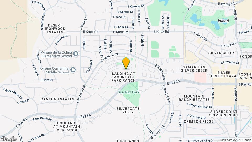 4046 E Agave Rd Map and Location Details