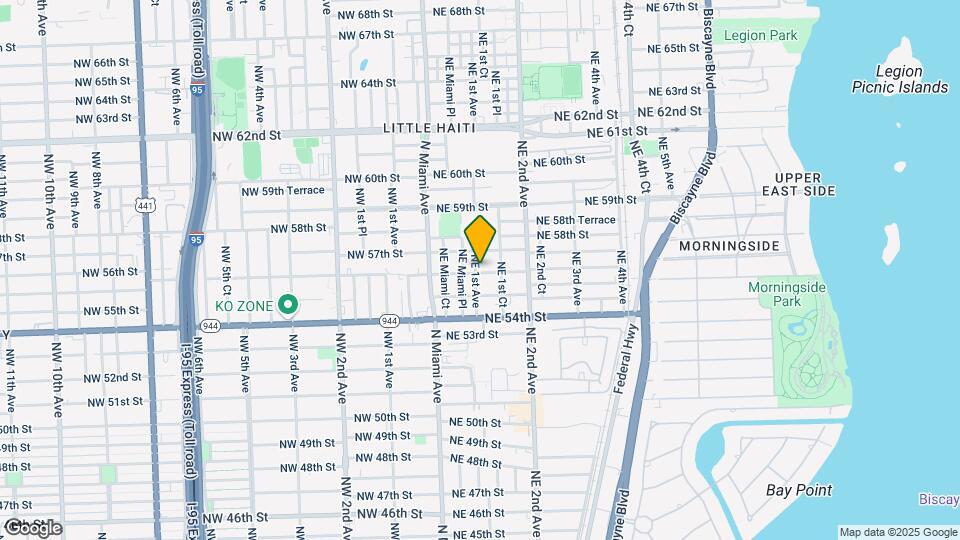 109 NE 56th St Map and Location Details
