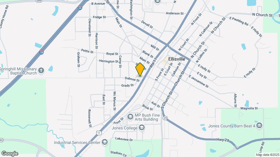 357 Dubose St Map and Location Details