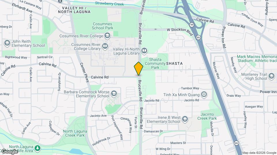 Casa Cosumnes Apartments Map and Location Details