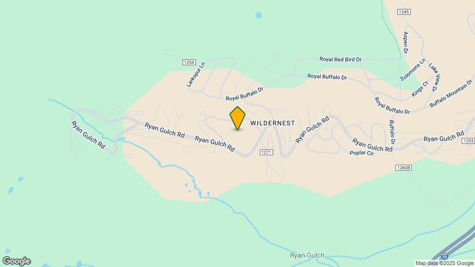 8100 Ryan Gulch Rd Map and Location Details