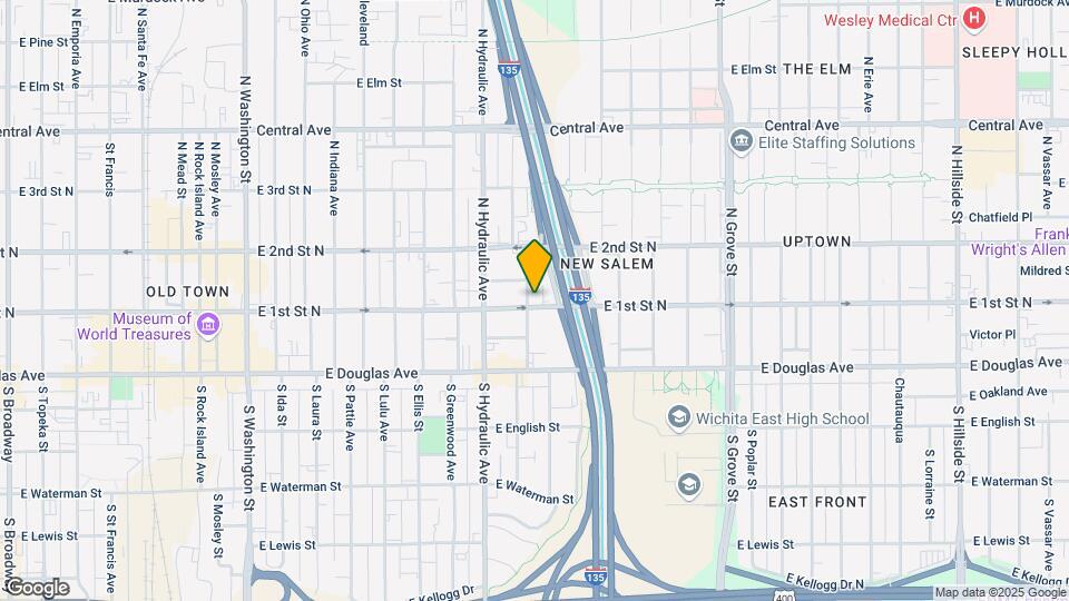 1804 E 1st St Mapa y Detalles de la Ubicación