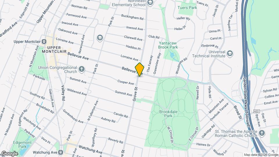 479 Grove St Map and Location Details