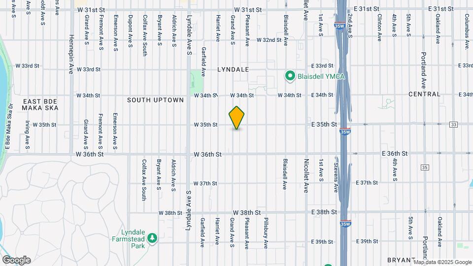 3515 Grand Ave S Map and Location Details