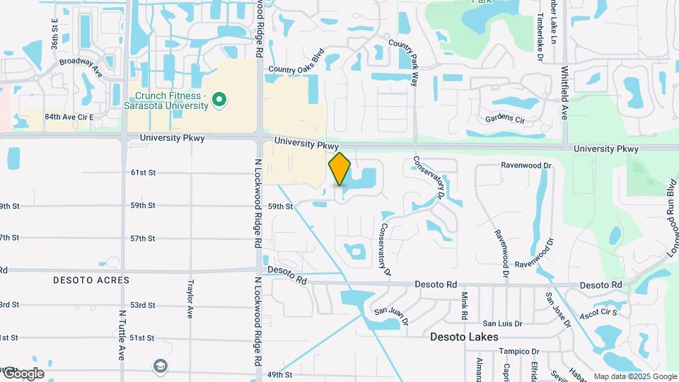 3760 Parkridge Cir Map and Location Details