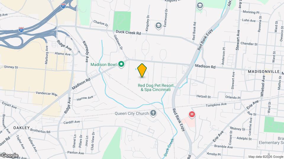 4936 Kelsch Ln, Unit #1 Map and Location Details