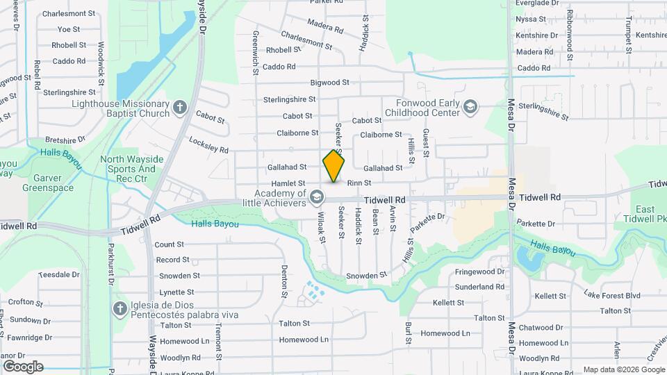 8314 Hamlet St Map and Location Details