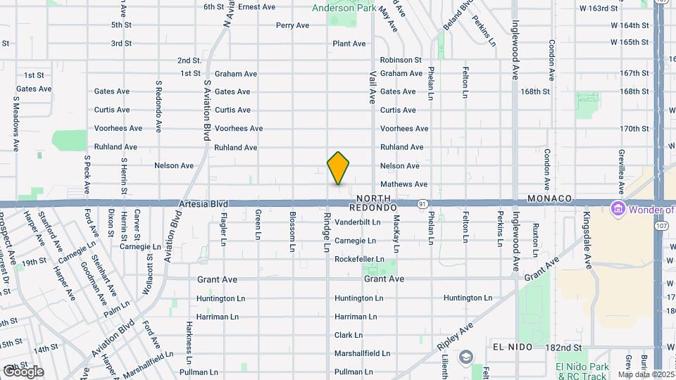 2206 Mathews Ave Map and Location Details