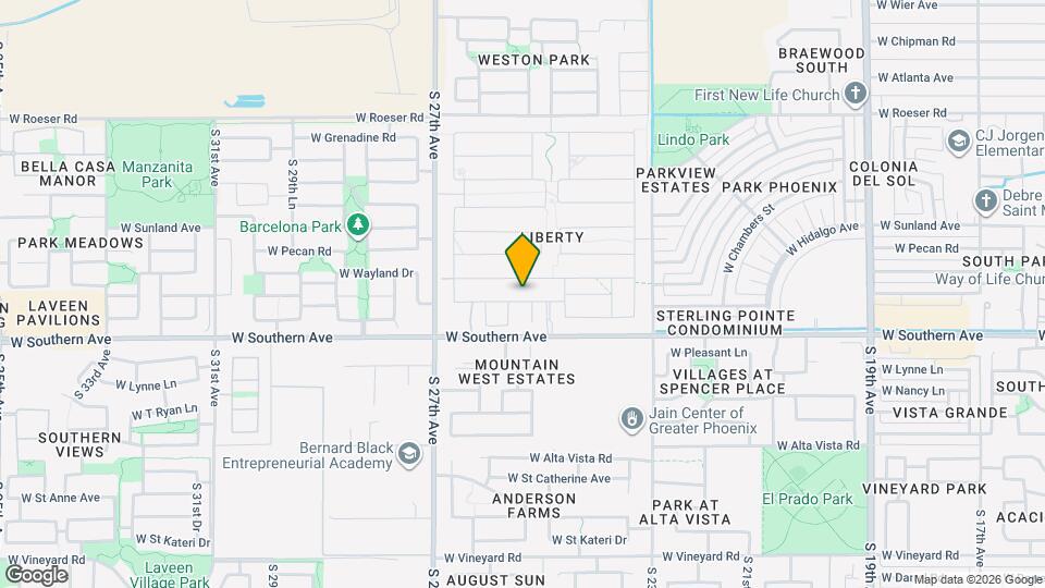 2530 W Huntington Dr Map and Location Details