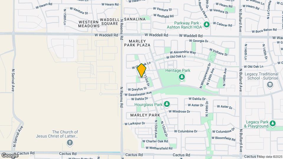 13227 N 153rd Ln Map and Location Details