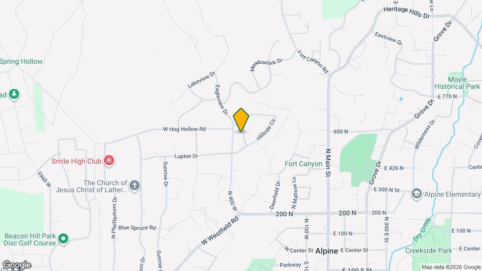 587 HILLSIDE DR, Unit Basement Map and Location Details