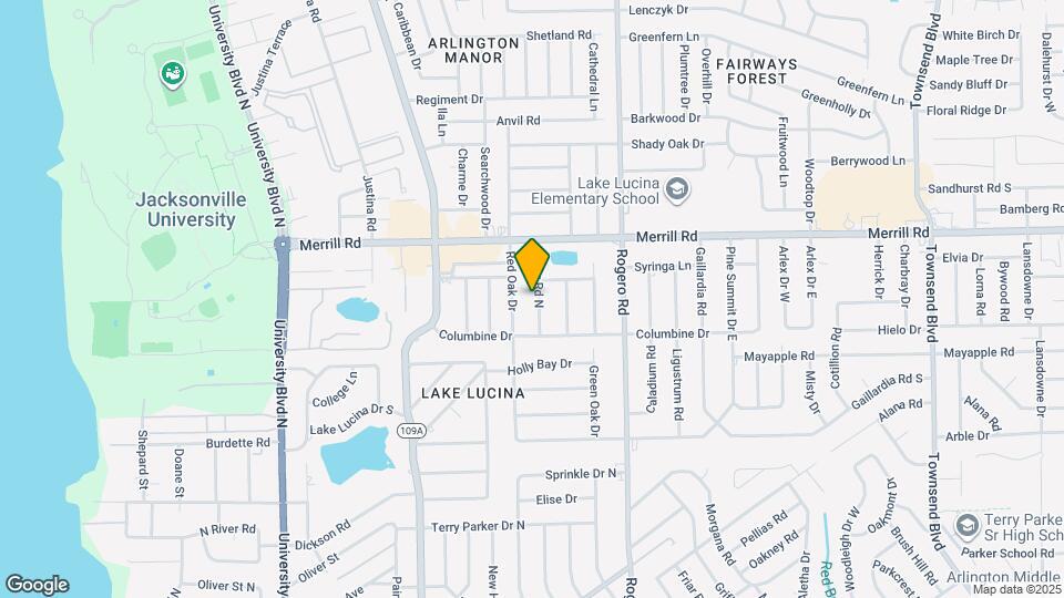 2612 Ector Rd N Map and Location Details