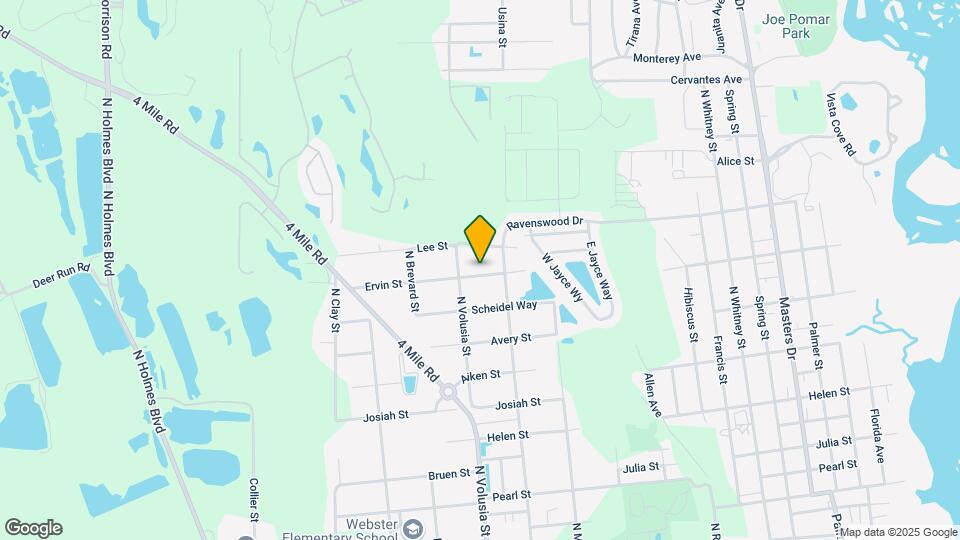 874 Ervin St Map and Location Details