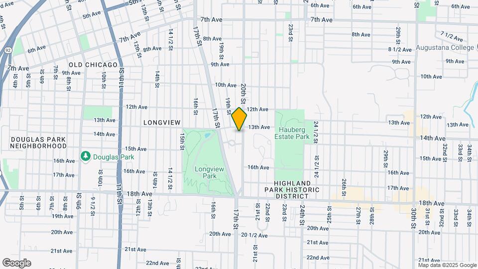 1314 20th St Map and Location Details
