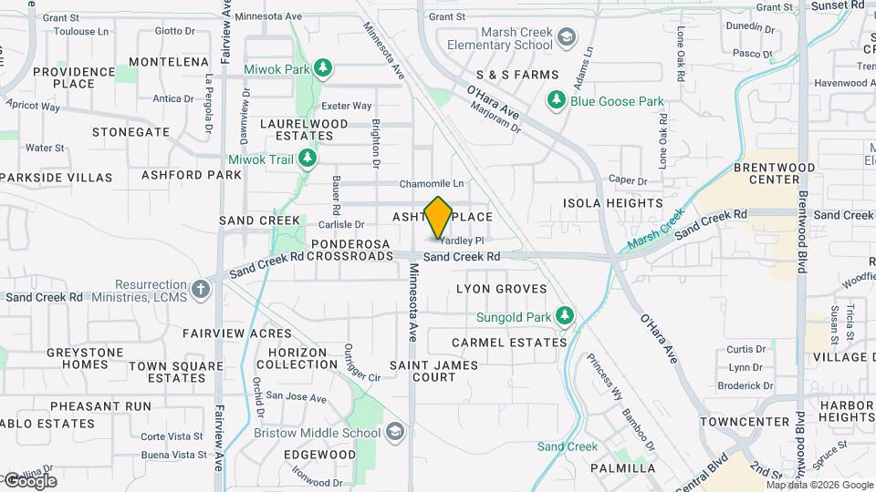 936 Yardley Pl Map and Location Details