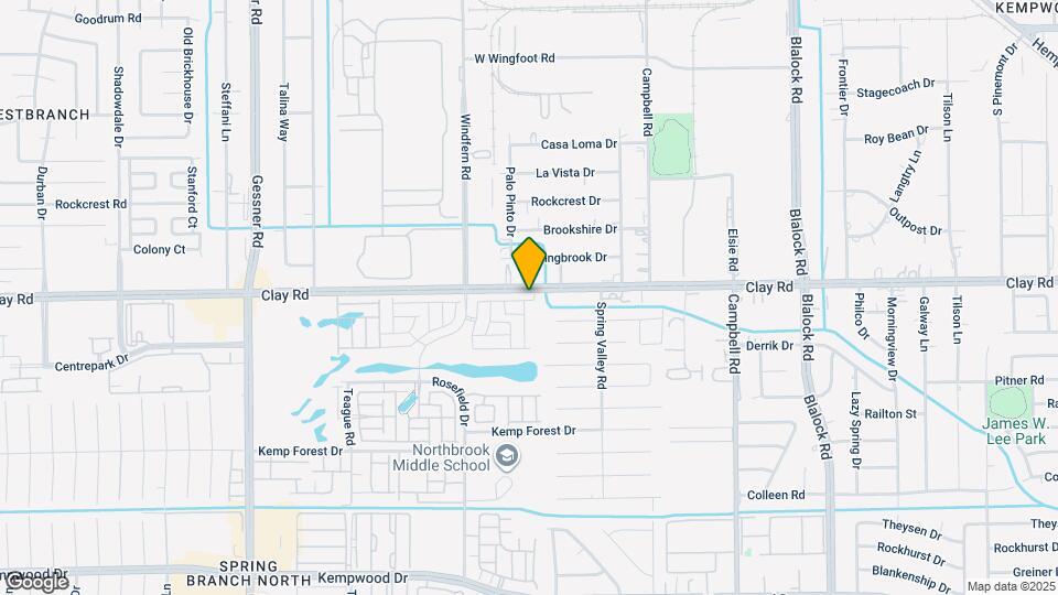 9804 Rugged Oaks Dr Map and Location Details