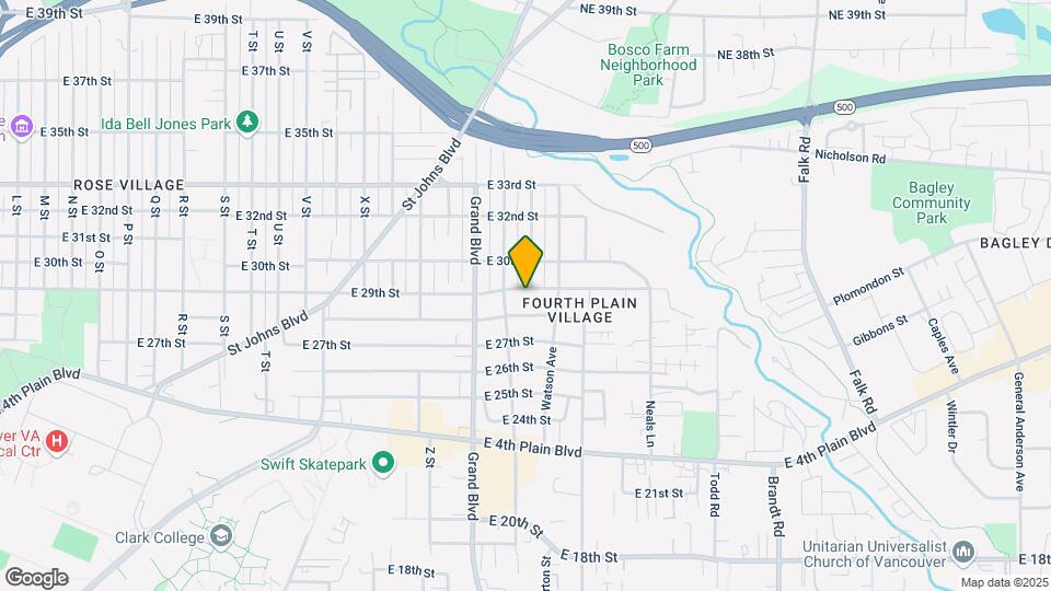 2907 E 29th St Map and Location Details