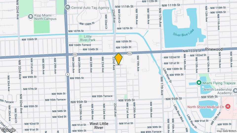 2171 NW 100th St Map and Location Details