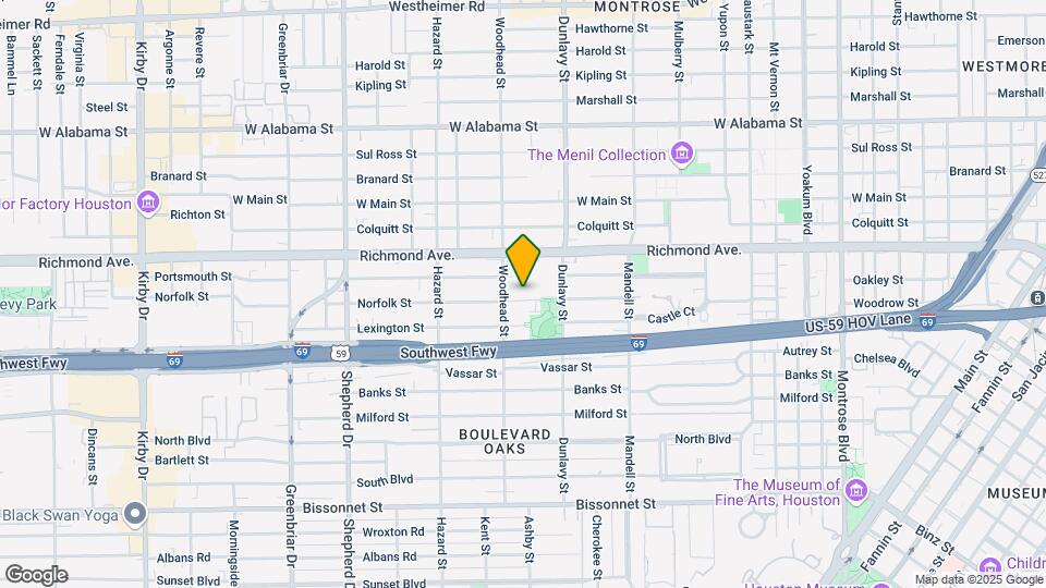 1736 Norfolk St Map and Location Details