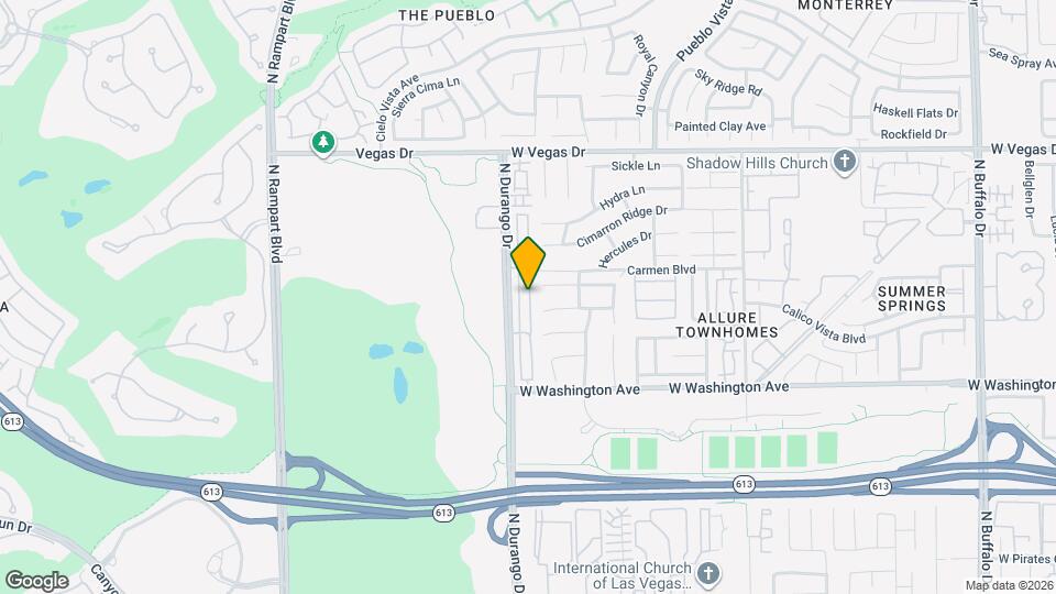 1205 Dusty Creek St Map and Location Details