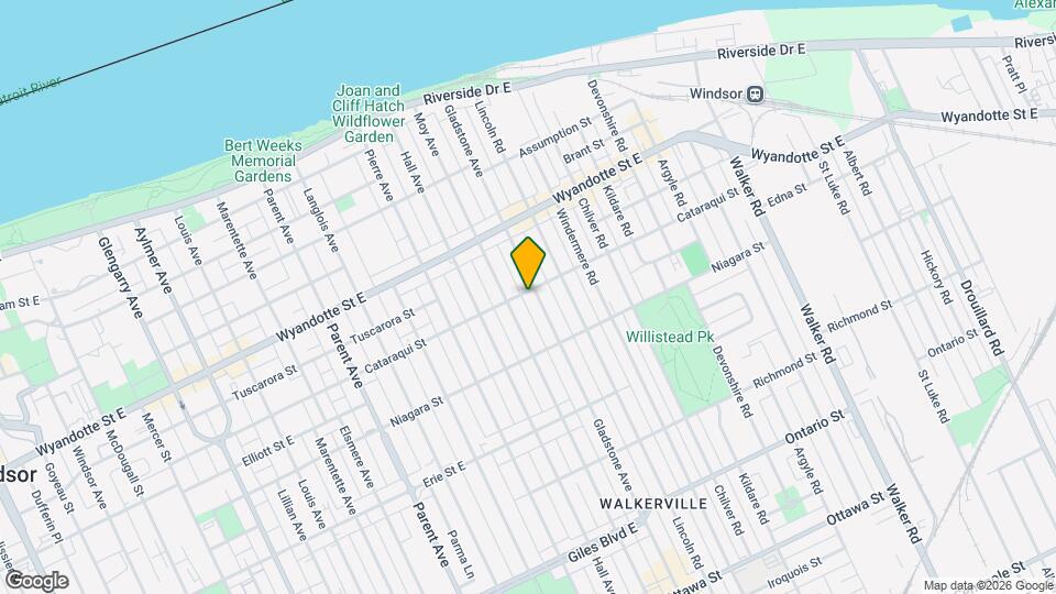 809 Gladstone Ave Mapa y Detalles de la Ubicación