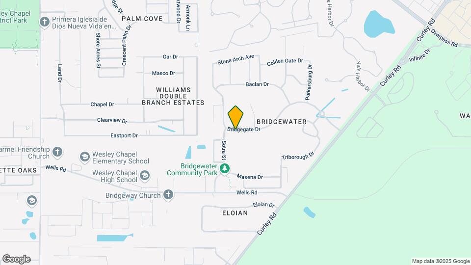 31022 Bridgegate Dr Map and Location Details