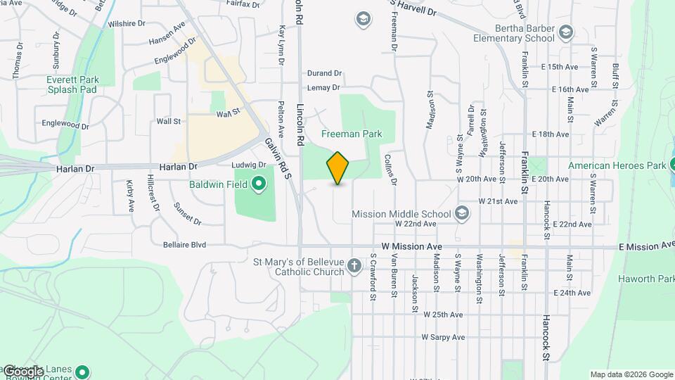 921 McLaughlin Cir Map and Location Details