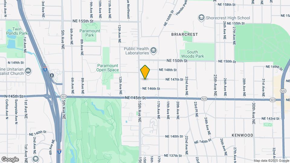 1517 NE 147th St Map and Location Details