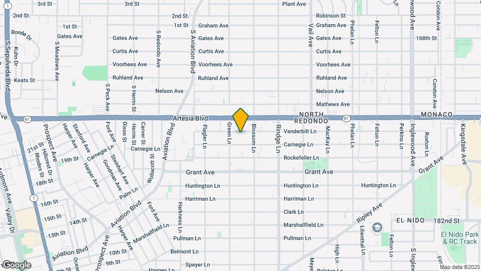 2010 Vanderbilt Ln Map and Location Details