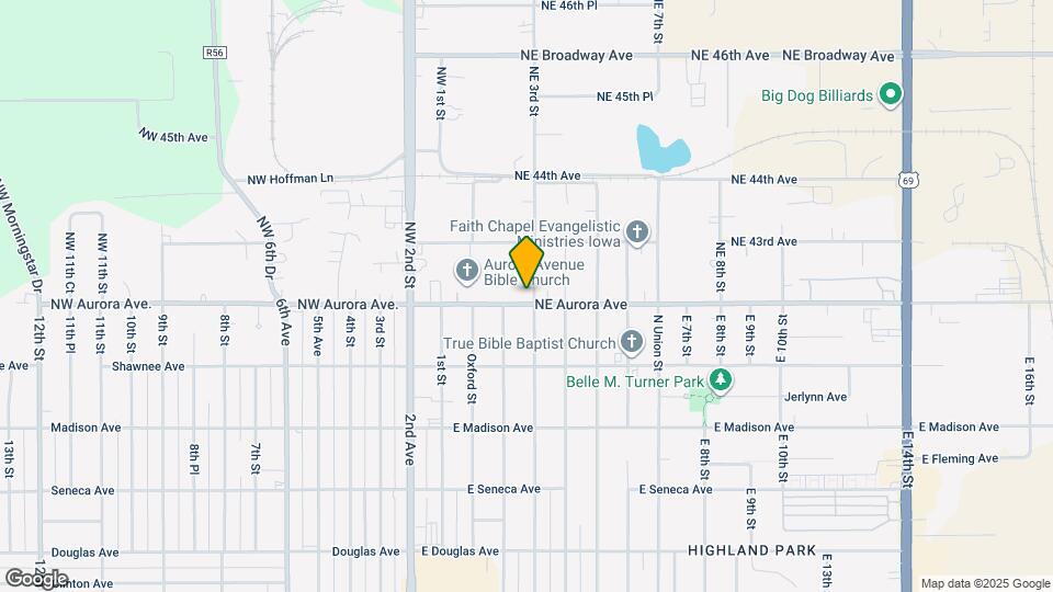 4202 NE 3rd St Map and Location Details