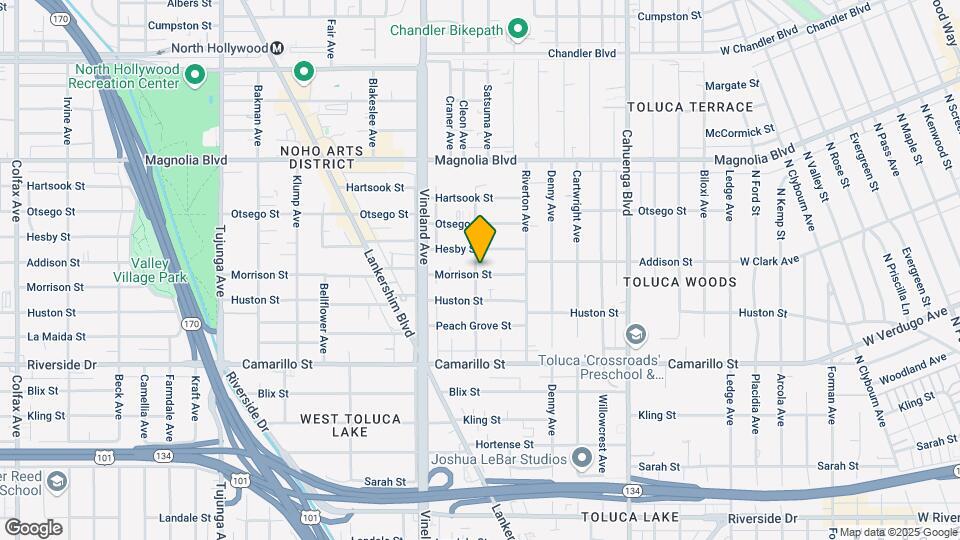10857 Morrison St Map and Location Details