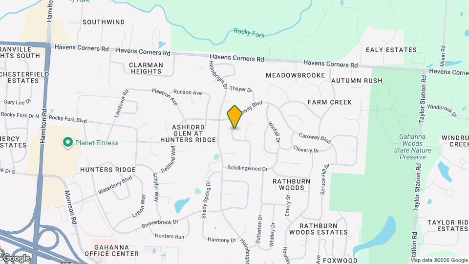 208 Caswell Dr Map and Location Details