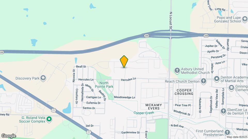 3905 Northpointe Drive Map and Location Details