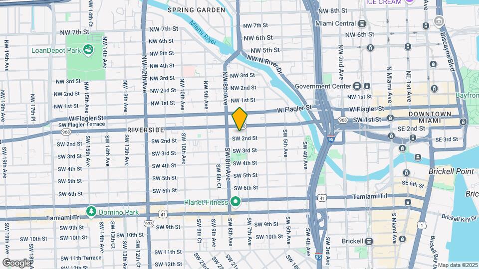 729 SW 2nd St Map and Location Details