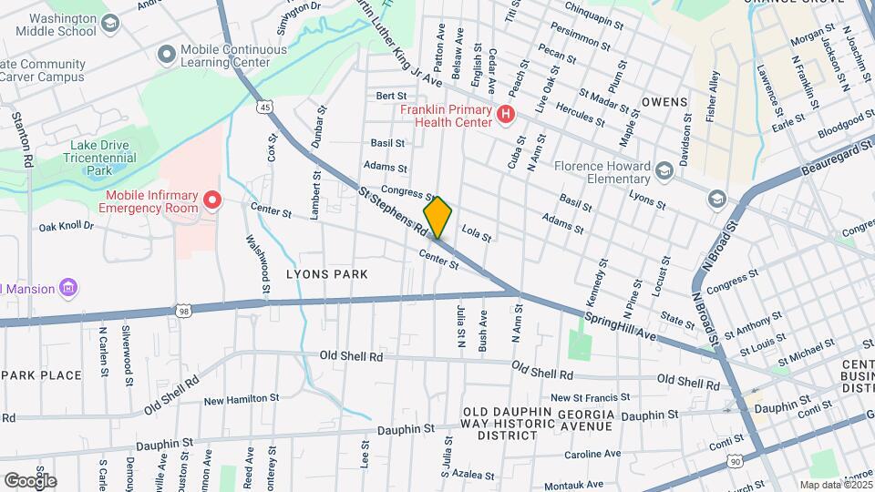 1363 St Stephens Rd Mapa y Detalles de la Ubicación