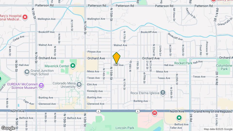 1739 N 16th St Mapa y Detalles de la Ubicación