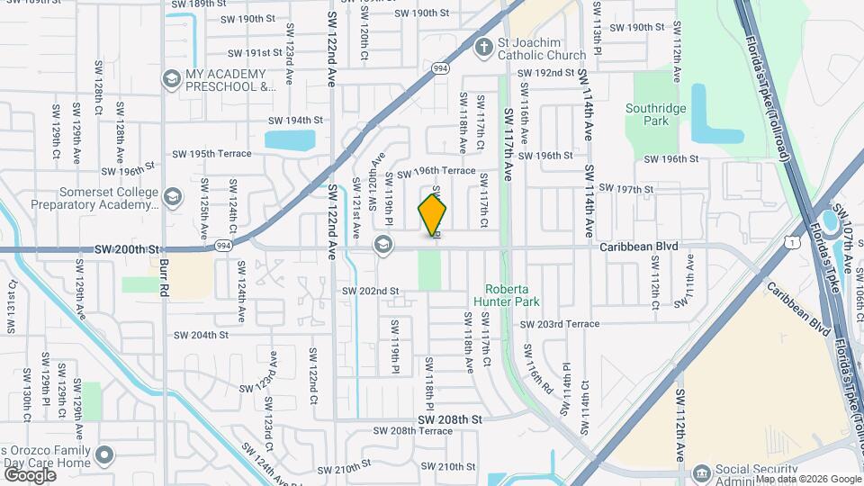 19930 SW 118th Pl Map and Location Details