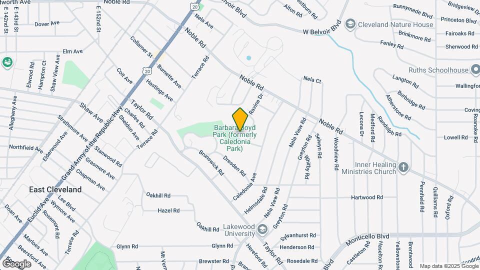 896 Ravine Dr Map and Location Details