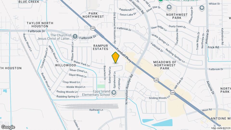 9563 Sutter Park Ln Map and Location Details