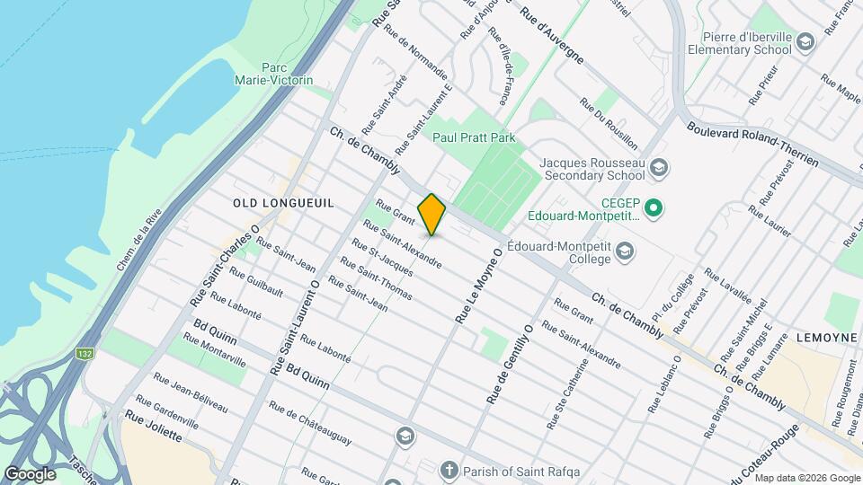 545 Saint-Alexandre Map and Location Details