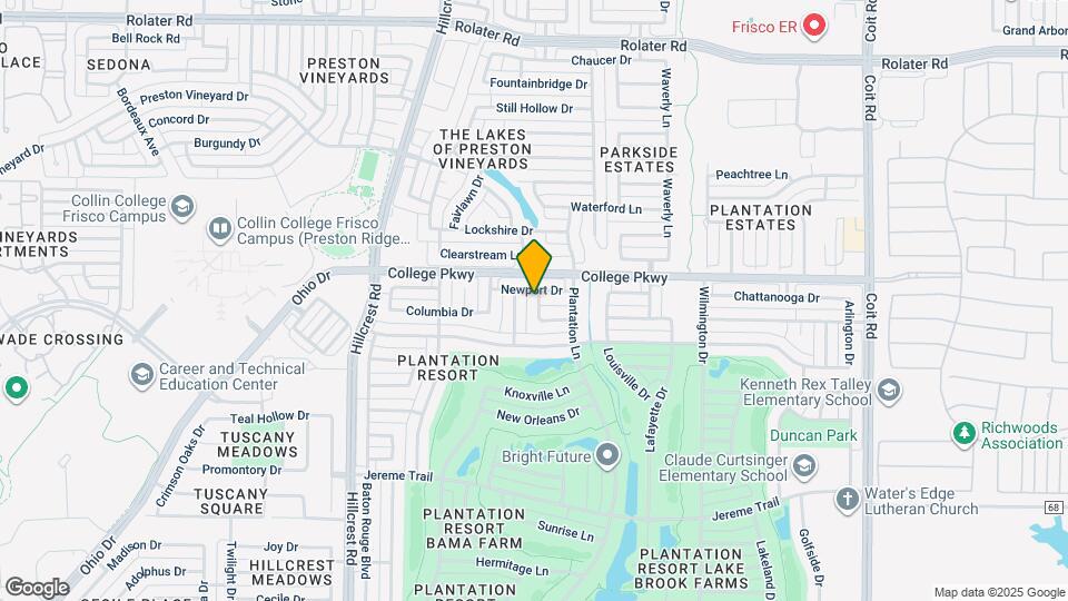 6209 Oxford Pl Map and Location Details