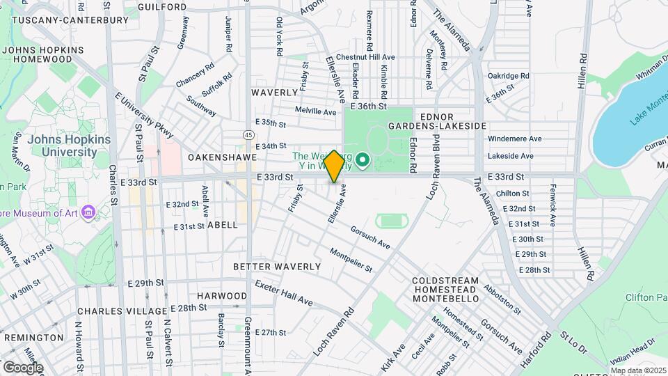 3223 Avon Ave Map and Location Details