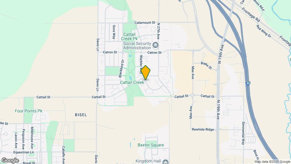 2935 Warbler Way Map and Location Details